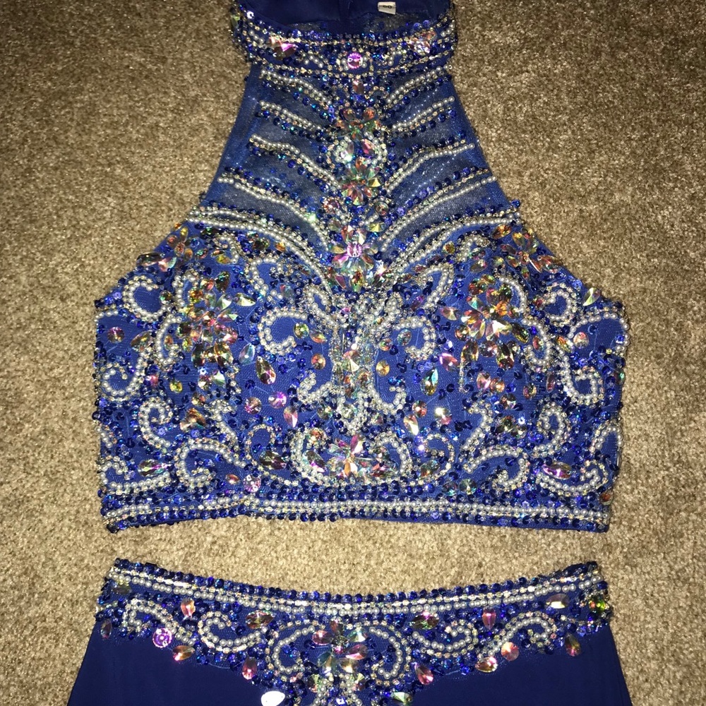Two Piece Prom Dress